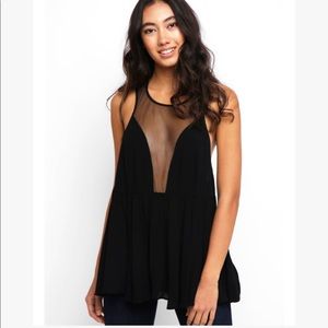 Free People Mesh Tank